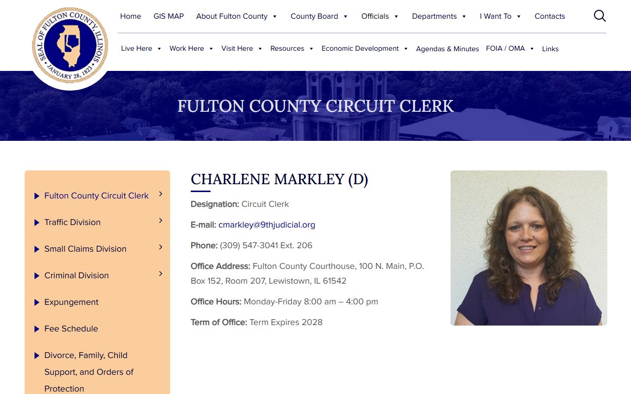 Fulton County court records after arrest circuit clerk contact